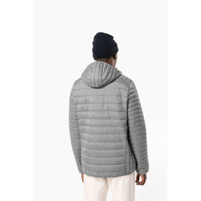 Men's lightweight hooded padded jacket
